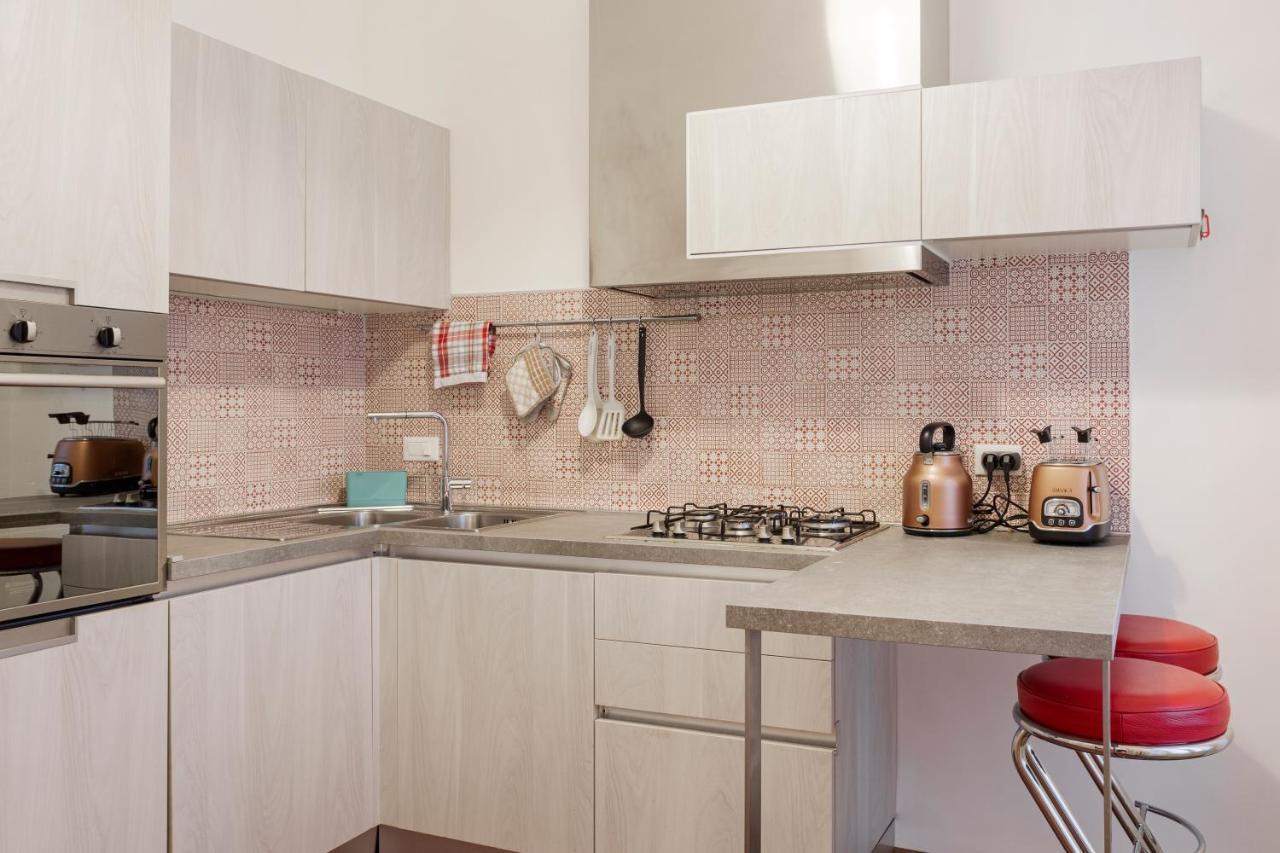 Restayled Chic Apartement- Via Ozieri Mailand Exterior foto